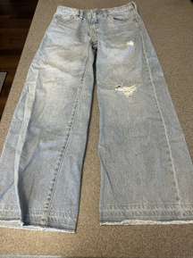 wide leg jeans