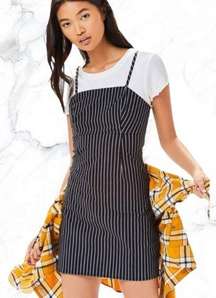 Kendall and Kylie Pinstripe Mini Dress