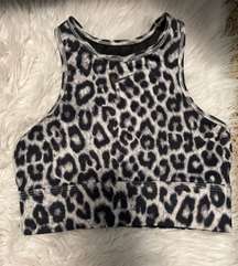 Cheetah Print Sports Bra