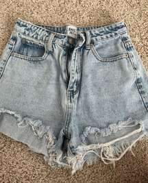 Princes Polly Distressed Denim Shorts 