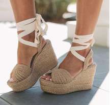 NEW  Allison Wrap Up Wedge- Yute