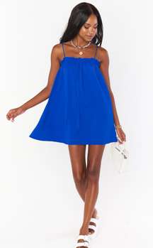 Angel Mini Blue Dress