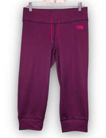 Sweatpants Capri Purple, Pink Small