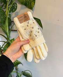 Fashion Gloves Beaded 