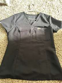 Black  Scrub Set