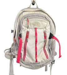 TNF The North Face Surge II Daypack Backpack White Outdoor Hiking Holds Laptop