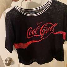 Enjoy Coca Cola top t-shirt