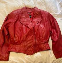 Red Leather Jacket