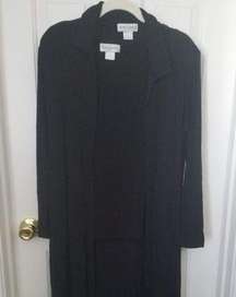 DRAPERS & Damon's Black 3 Piece Pant Suit Size Small