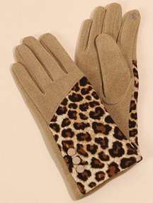 🆕 LEOPARD PATTERN TOUCH SCREEN GLOVES