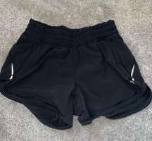 Black Running Shorts