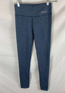 Bench Blue Striped Leggings size XS