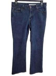 Dkny Flared Jeans Size 14 Medium Wash