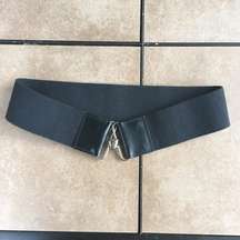 Banana republic stretch belt, stretchy belt, navy blue belt