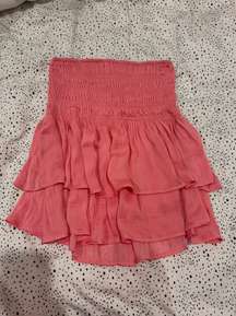 pink skirt