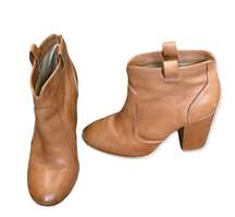 Genuine Leather Tan  Collection Ankle Boots