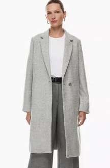 Aritzia Babaton Stedman Grey Wool Coat size S