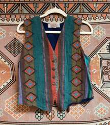 100% Cotton Vintage Western Vest