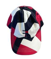 One Size Fits Most Red and Blue Baseball Hat