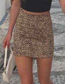 Cheetah Skirt