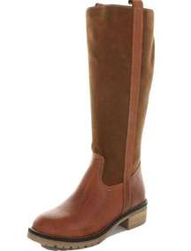 JAVAN LEATHER RIDING BOOTS KNEE-HIGH BOOTS size 8.5