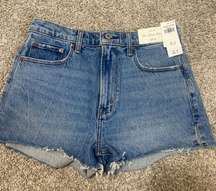 NWT Abercrombie Mom Shorts