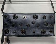 Mulberry | NWT Studded Darwin Leather Folding Crossbody Clutch Bag