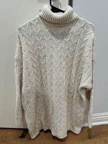 Stardivarius White Knit Sweater