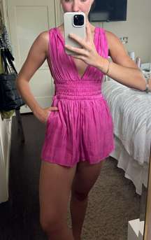 Pink Sparkly Romper