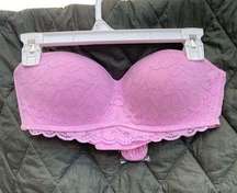 No Boundaries Pink Bandeau Size Large