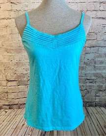 Tommy Hilfiger Pleated Tank Top Adjustable Straps Size Small