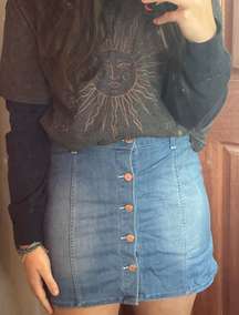 denim skirt