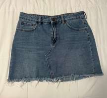 Mini Denim Skirt