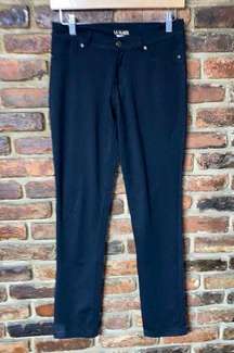 LA Class Black Stretchy Slim Fit Skinny Dress Pants Women's Size Large