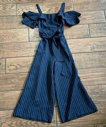 Pinstripe Jumpsuit