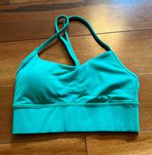 Flow Y Nulu Longline Bra Kelly Green