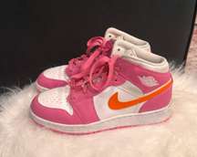 Nike Air Jordan 1 Mid Pink Orangsickle