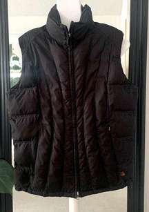 Woolrich Black Quilted Puffer Vest