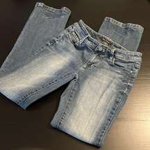 White House black market boot cut jeans