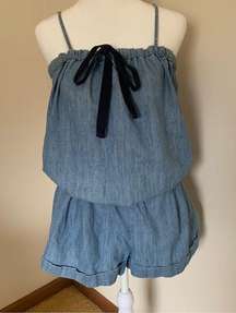 Seven 7 Denim 100% Cotton Romper Size Medium