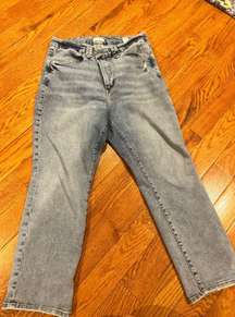 Good American Size 15 Cropped Indigo jeans