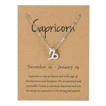 🆕Capricorn Zodiac Astrology Pendant Necklace