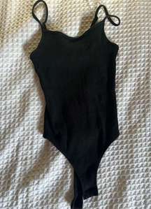 Black tank bodysuit