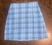 Plaid Skirt