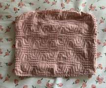 Pink Textured Pointelle Tube Top Size XS