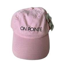 DANSKIN On Pointe Pink Baseball Cap Hat NEW