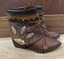 A.S. 98 Sundance Lotus Blossom Boots in Chocolate size EU 36 / US 6
