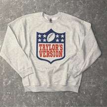 Taylor’s version crewneck new nfl taylor swift sweatshirt Super Bowl