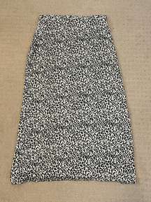 Leopard Print Skirt 