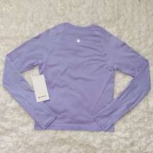 Lilac Smoke Swiftly Tech Long Sleeve Shirt 2.0 *Race Length Lululemon